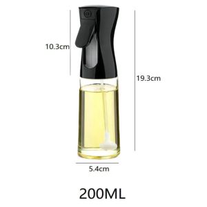 Goldstar Portable 200ml Oil Spray Bottle Kitchen Cooking Olive Oil Dispenser Camping BBQ Baking Vinegar Soy Sauce Sprayer Containers