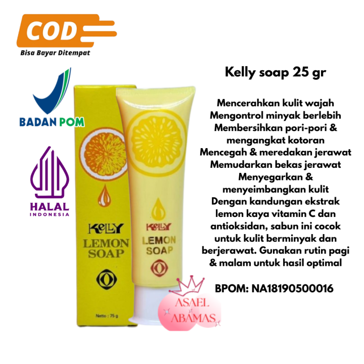 Promo%20Kelly%20Paket%20%20wajah%20Glowing%203%20IN%201%20Cream%20kelly%20Pearl,%20Lemon%20soap%20Original%20%20Halal,%20BPOM%20Gratis%20Masker/Spons%20Bedak%20-%20Image%205