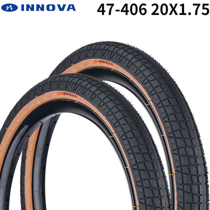 INNOVA Collapsible Bicycle Tire for Dahon SP8 P18 20 Inch Bike Tire 20x1.75 47 406 Brown Vintage Rim Apple Size 420g Lazada PH