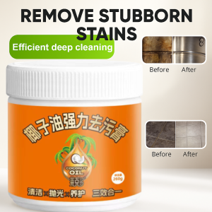 Coconut Oil Degreasing Cream Microwave Cleaner Kitchen And Bathroom Cleaning Cream椰子油强力去污膏