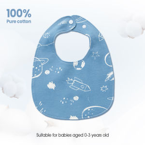 【SG Stock】Baby Bibs Pure Cotton Feeding Saliva Towel Newborn Bib Infant Scarf