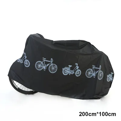 Thicken Waterproof Bike Cover Rain Cover Anti-UV Sun Protective Bicycle and Motorclye Cover 210*100cm