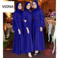 GAMIS MAXI VIONY / MOSCREPE KOMBI BRUKAT TULANG / GOOD QUALITY/ MODEL CAPE. 