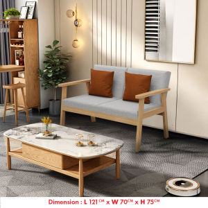 ⚡️LIKE BUG⚡️Bazar Sofa 1|2|3 Seater| Dustproof| Solid Wood Frame| Living Room Nordic Sofa|Sofa Set