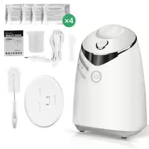 Face Mask Maker Machine - DIY Fruit Vegetable Facial Pack Machine Kit with Collagen Pills Smart Automatic Face Cream Beauty Making for Facial/Eyes SPA