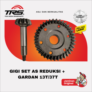 TRS gigi gardan set tossa 13T/37T as reduksi dan gigi matahari oem tossa hercules