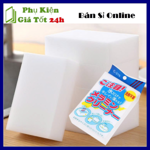 Miếng Bọt Biển Nano - Mút Xốp Melamine Tẩy Rửa Đa Năng Làm Sạch Mọi Vết Bẩn - Miếng Bọt Biển Ma Thuật Làm Sạch Vết Bút Chì Vẽ Tường- Cọ Rửa Bát Trắng- Bông Cọ Đa Năng