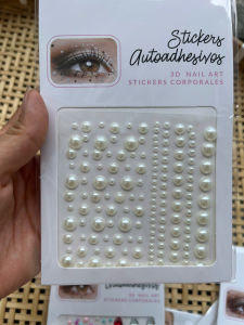 Đá quý ngọc trai nhân tạo dán móng đính trên sản phẩm handmade trang điểm mắt mặt makeup