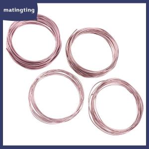 matingting Dây Bonsai dây tập Bonsai nhôm anodized tổng cộng 16.5 Feet (Màu Nâu)