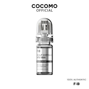 (FORBEAUT OFFICIAL STORE) MTS Scalp Ampoule 1000 Black Boost (10ml) - COCOMO