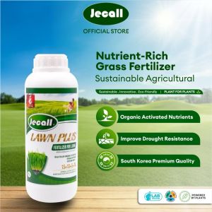 Jecall-Bio Lawn Plus 1L Organic Foliar Fertilizer for Lawn / Baja Foliar Rumput / Carpet Grass / Bermuda Grass / Turf