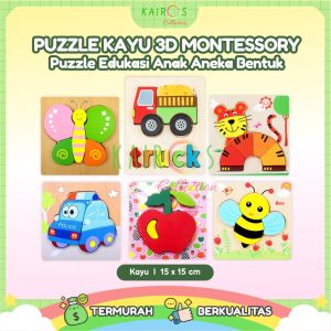 Puzzle Kayu Timbul