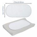 Changing Pad Liners 3 Pack Waterproof Portable Baby Changing Leakproof Mat Washable Reusable Changing Table Cover for Baby Boys Girls. 