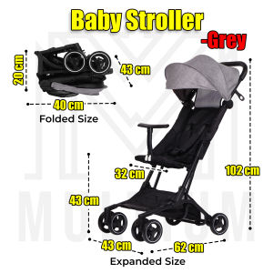 Foldable Baby Stroller | Baby stroller cabin size | Light Weight Stroller | Travel Cabin weight Stroller | Foldable Stroller