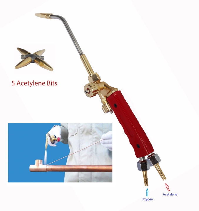 Metal Welding Torch Gas Metal brazing Welding Tool for Brass, Copper