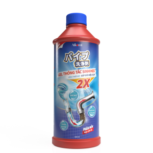 Gel thông tắc sinh học AIKOMI vệ sinh cống làm sạch đường ống chậu rửa bát nhà vệ sinh