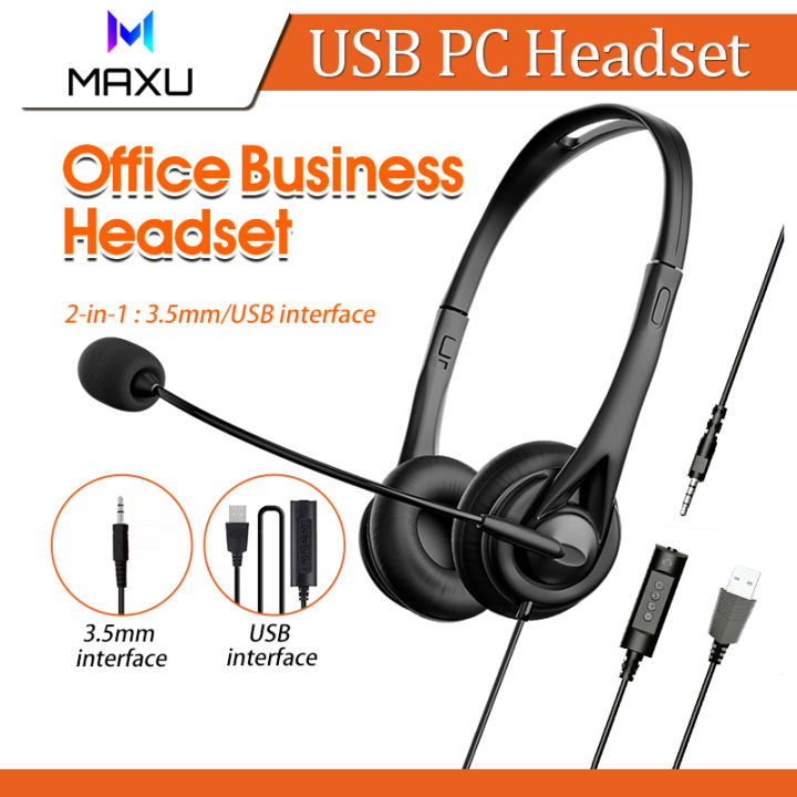 PC Headset in Conference Calls Wired