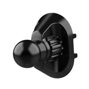360 Degree Rotation Car Air Vent Adapter with Locking Mechanism for 17mm Ball Head Phone Holder Rack Navigation Brackets