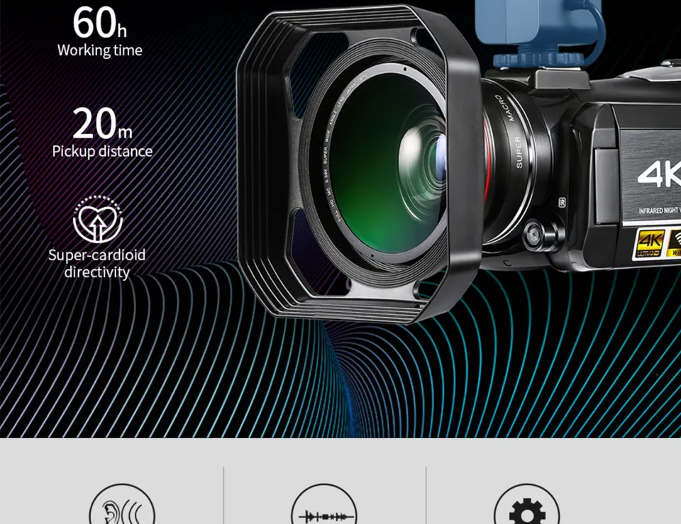 1080p 60fps Ordro Ac3 4k Camcorder Review Digital Camera 4K