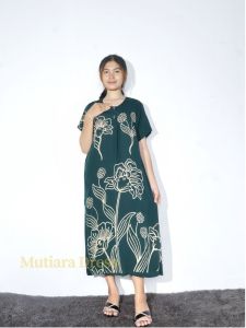 Mutiara Dress - Paket Hemat 100 Ribu Dapat 3pcs  Daster Busui Kembang Motif Kembang Rayon Adem/ Daster murah/Daster Santai/Daster Busui/Daster Rayon/ Daster kekinian/Daster Cantik/Daster Rayon PREMIUM/ DASTER 999RB
