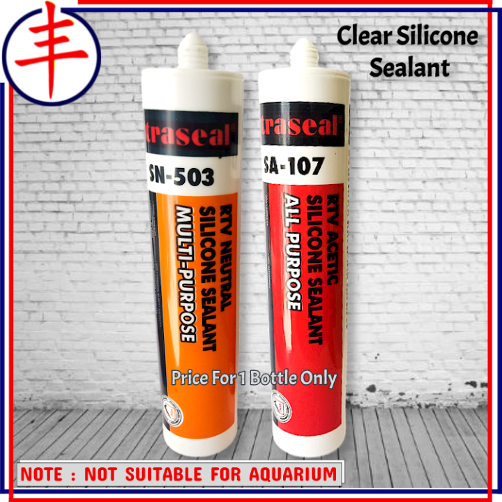 X'traseal Silicone Sealant Clear Silicone SA-107/SN-503