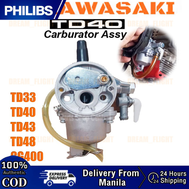 🔝Original+24hours delivery TD40 Carburator Fit Kawasaki Kaaz Fujihama ...