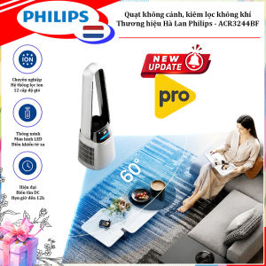Quạt Không Cánh Không Khí Philips ACR3244BF Làm Mát Êm Dịu Lọc Bụi PM2.5 Hiệu Quả