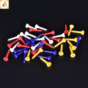EOY 100PCS 36mm Pride Professional Tee Evolution Plastic Performance Golf Tees