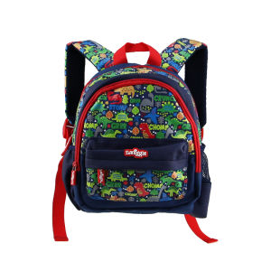 smiggle childrens schoolbag boys backpack Tibetan dinosaur cool kawaii 11 inch 1-3 years old