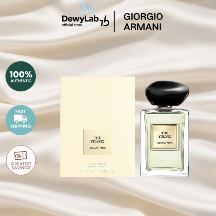 Giorgio Armani The Yulong EDT 100ml Fresh Series YU LONG Tea aroma