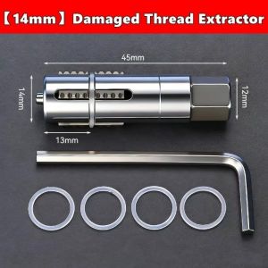 DIVATEN Adjustable Broken Screw/Wire Extractor 4/6 Points Faucet Repair Broken Bolt Remover Water Pipe Repair Tool