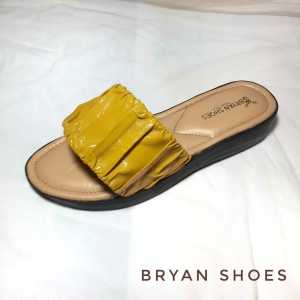 BRYAN SHOES - Sandal Wedges Wanita Kokop Serut KO 02
