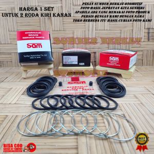 SEAL SIL KIT REM CAKRAM DEPAN TOYOTA HILUX REVO 04478-0K190 1SET SAM