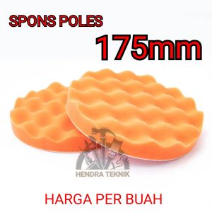 WAVE SANDING SPONGE 7" SPON BUSA GELOMBANG SEPON POLES GELOMBANG