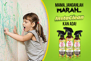 Radimate Instaclean - Carpet/Sofa/Fabric/Wall Stain Remover - 250ml - Multipurpose Cleaner  Ships from Penang
