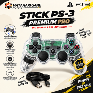 Stik Stick PS3 PREMIUM PRO Sixaxis Motion Sensor +Analog Besi