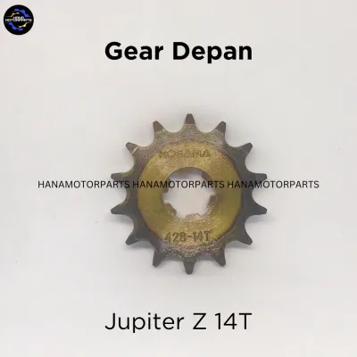 Gear Gir Depan 14T Jupiter Z Z1 Vega ZR Jupiter MX Force FI RX King