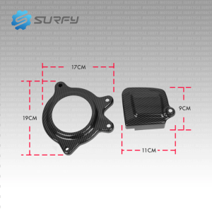 Nmax Aerox v2 Transparent Acrylic CVT Cover With Light Box And Bolts