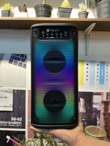 ลำโพงบลูทูธ ดอก3*2นิ้ว รุ่น KTS-1711 ปรับเบส-เปิดปิดไฟได้ มี AUX/USB/TF เสียบไมค์ได้ สวยมาก เสียงดี บลูทูธ ไร้สาย