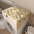 Fully Automatic Platen Washing Machine Cover Waterproof Prevent Bask In Cotton And Linen Universal Dustproof Towel Sets Of Refrigerator Microwave Oven. 