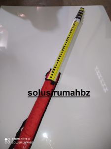 RAMBU UKUR 5M BAK UKUR MISTAR 5 METER Levelling stave meteran survey staff tongkat ukur 5 m alat survey surveryor