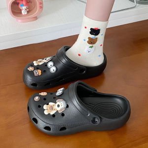 DMshoes   มาใหม่ รองเท้าหัวโตเเฟชั่นผู้หญิง โทนสีสวย เเถมตัวติดน่ารัก มีสายรัดส้น คุมโทนเเต่งตัวได้ง่าย ใส่ขาสั้นขายาวก็ดูดี พิกัดในตระกร้าด่วนๆเลยเเก คุ้มมาก