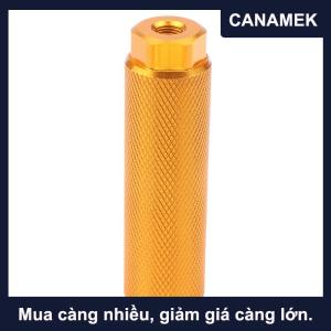 【CANAMEK】 1pcs hợp kim chân diễn viên đóng Thế PEG cho BMX xe đạp phù hợp với 3 8 inch Trục xe đạp chốt chống trượt dẫn chân còn lại chốt Phụ Kiện Xe Đạp