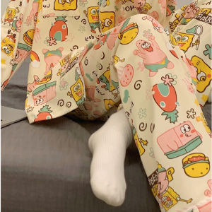 Ief Paladin của phụ nữ hoạt hình cho bé lỏng có thể mặc quần dài nhà quần giản dị trong mùa hè