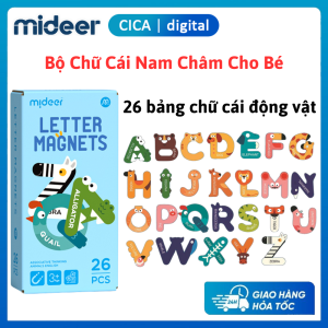 Bộ Chữ Cái Nam Châm Cho Bé Học Tập Mideer Letter Magnets - Number Magnets Đồ Chơi Giáo Dục Cho Bé 1 2 3 4 Tuổi
