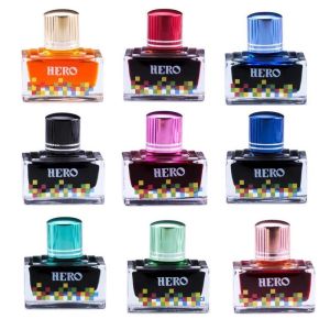 [HCM]Mực Hero 40ML Không Cặn Nhanh KhôAn Toàn Cho Da Bé Nhập Khẩu Thượng Hải -Dụng cụ học tập Tuệ Minh