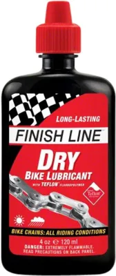 FinishLine Dry PTFE Teflon Plus Chain Bike Bicycle Lube Lubricant Finish Line dry lube Singapore Local Stock
