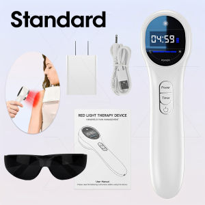 Red Light Therapy Infrared Laser Pulse Physiotherapy Instrument For Back Neck Knee Pain Relief Medical Cold Laser Massager Device