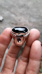 cincin batu akik yaman hulung asli natural