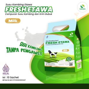 FRESH ETAWA Susu Kambing Premium 10 sachet ORIGINAL